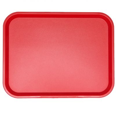594181 Таця прямокутна червона 45,6х35,6 см