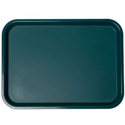 594183 Таця прямокутна зелена 45,6х35,6 см
