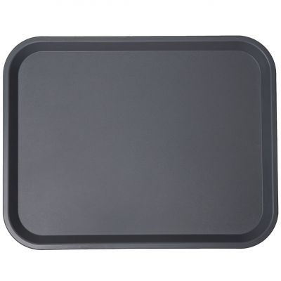 594187 Таця прямокутна сіра 45,6х35,6 см