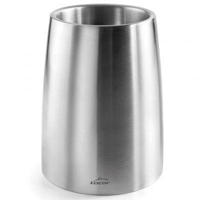 62389 Кулер для пляшки з подвійними стінками, d-10,5 см, h-19,5 см