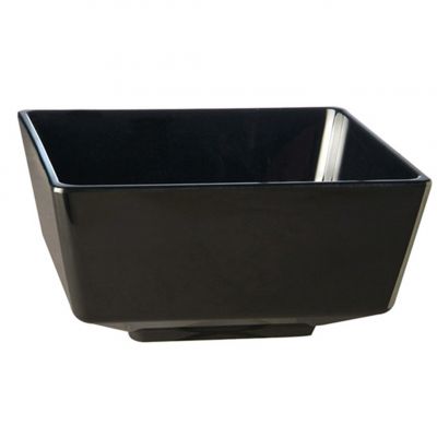 83919 Салатник меламіновий чорний 25х25 см h-12 см, 4,7 л