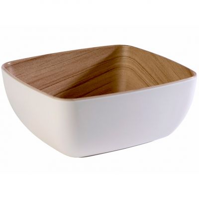 84583 Салатник меламіновий білий GN 1/6, h-7,5 см, 1 л