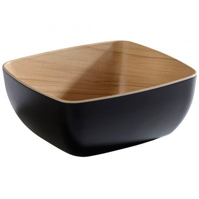 84584 Салатник меламіновий чорний GN 1/6, h-7,5 см, 1 л