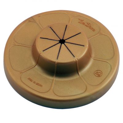 B007MC Кришка для чашки d 105 мм, колір бронзовий, каучук