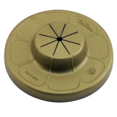 B007MG Кришка для чашки d 105 мм, колір золотий, каучук