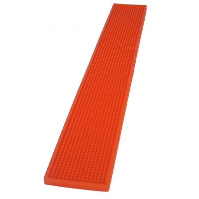 B008O Барний килимок 70х10 см, колір помаранчевий