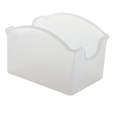 C010C Підставка для цукру та чаю  8x5,5x4 см, колір прозорий