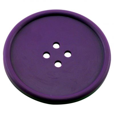 D001P Костер "Button" d 100 мм, колір фіолетовий, каучук