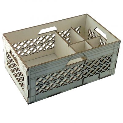 G001R Барний організатор 25x15x10 см, дерев'яний