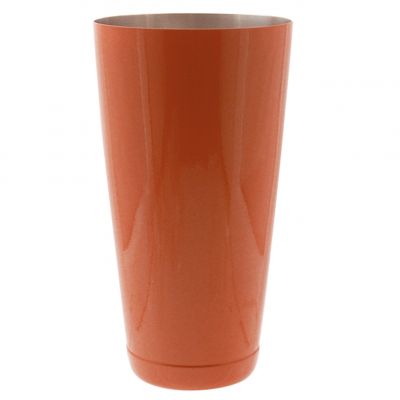 TIN04O Шейкер 840 мл, сталь 18/10, колір помаранчевий