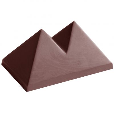 1573 CW Форма для шоколаду "Піраміда" 40x25x19 мм