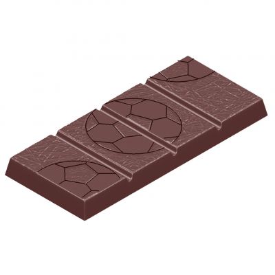 1620 CW Форма для шоколаду "Футбольний м'яч" 114x50x10 мм, 4 шт