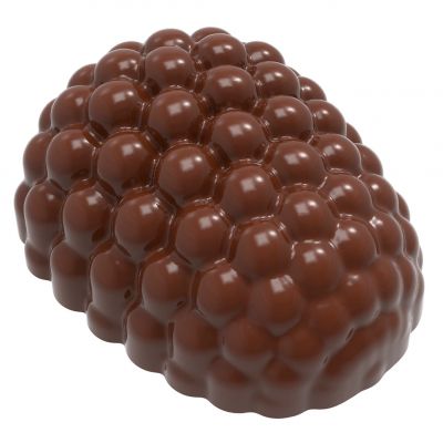 1948 CW Форма для шоколаду "Малина" 29,5x25x12,5 мм, 3х8 шт.- 5,5 г