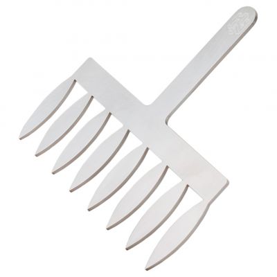 20FH01S Шпатель для шоколадного декору h 60 мм (на 8 листочків)