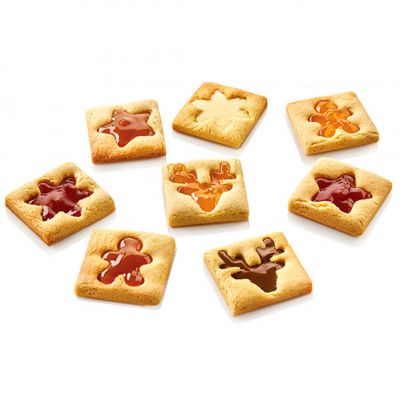 WINTER HOLIDAYS Форма для випічки "новорічні свята" 243x153 мм h20 мм