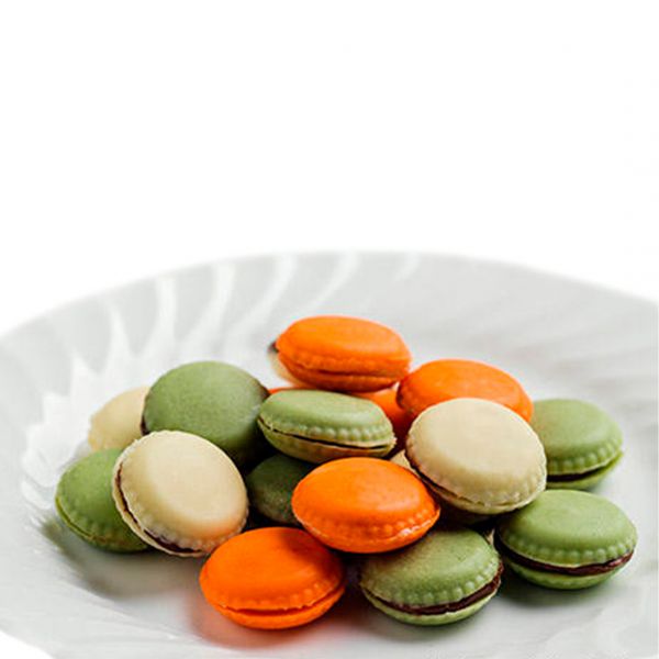 SCG21 Форма силіконова для шоколаду "macaron" 30х7 мм