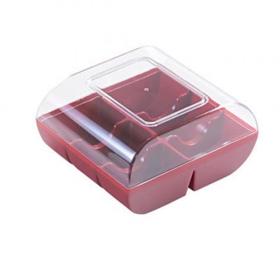 Ruby Red 6 Коробоки для 6 макаронс, 90 шт. в упаковці