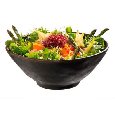 84111 Салатник меламіновий коричневий d 19 см, h 8 см, 0,8 л