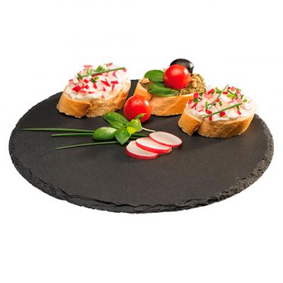 00998 Дошка зі сланцю d 33 см