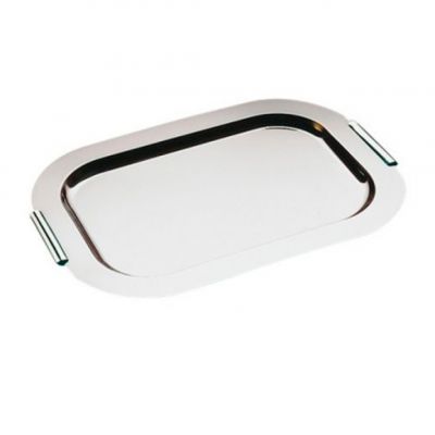 01712 Блюдо прямокутне сервірувальне  з ручками 44х31 см