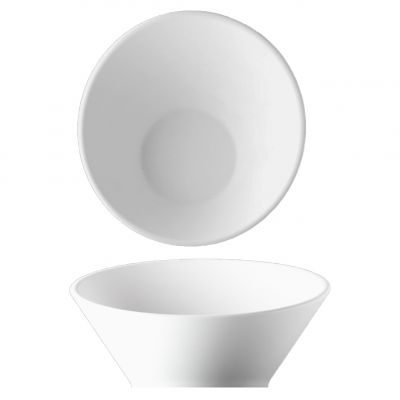 PUL1621 Салатник круглий скошений d 21 см серія "Pure line"