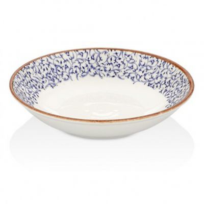 TN-EA-FL-21-CK Тарілка глибока 21 см (800 мл), декор Edera, серія "Tinta"