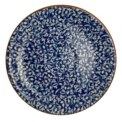 TN-EC-ZT-01-CT Блюдце 15,5 см до чашки 280 мл, декор Edera Cobalt, серія "Tinta"