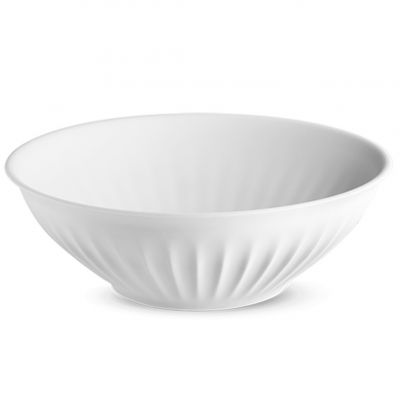 RIB1427  Салатник d 27см, білий, серія "Ribby"