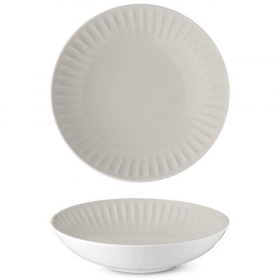 RIB1922-X9245 Тарілка глибока кругла 22 см, колір Jasmine, серія "Ribby color"