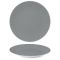 RIB2127-X9243 Тарілка кругла 27 см, колір сірий Gravel Grey, серія "Ribby color"