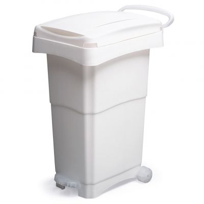 151-BIL Контейнер для сміття 650х400 h810 мм, 80 л (білий)