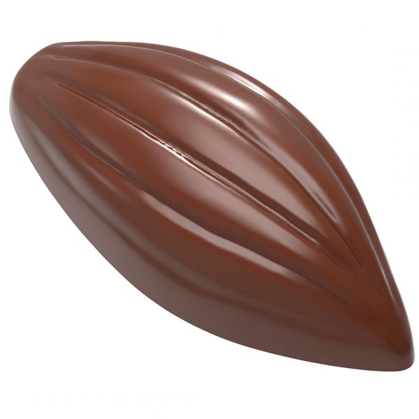1798 CW Форма для шоколаду "какао біб" 48x21х14,5 мм, 21 шт. х 9 г