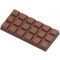 1986 CW Форма для шоколаду "плитка" 117,5x57,5x12 мм, 1х4 шт. - 80 г