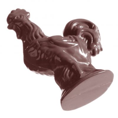 1185 CW Форма для шоколаду "Півник" 93x72x20 мм, 4 шт. x 50 г