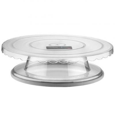 BO390TR Підставка поворотна d-27 см прозора