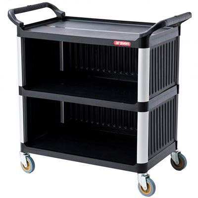 61221 Візок сервірувальний 1020х500х960 мм (три полиці)