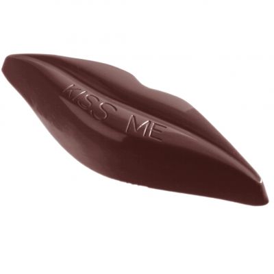 1297 CW Форма для шоколаду "Губи" 102x36x19 мм, 7 шт. x 41 г