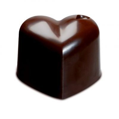 SCG01 Форма силіконова для шоколаду "сердечко" 30х22х25 мм