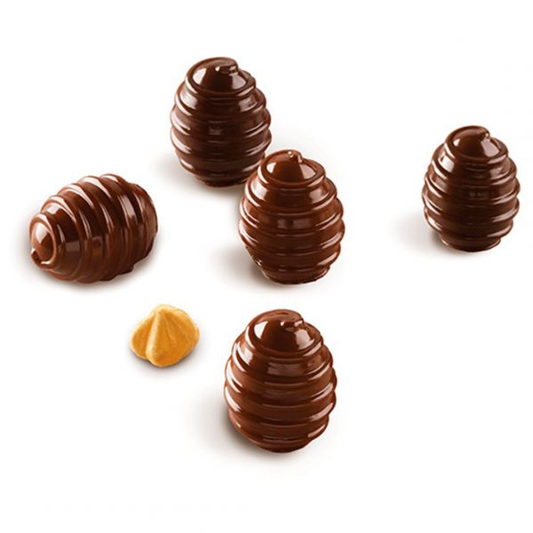 SCG052 Форма силіконова "спіраль" Ø24 h30 мм, 9x15 Tot.135 мл