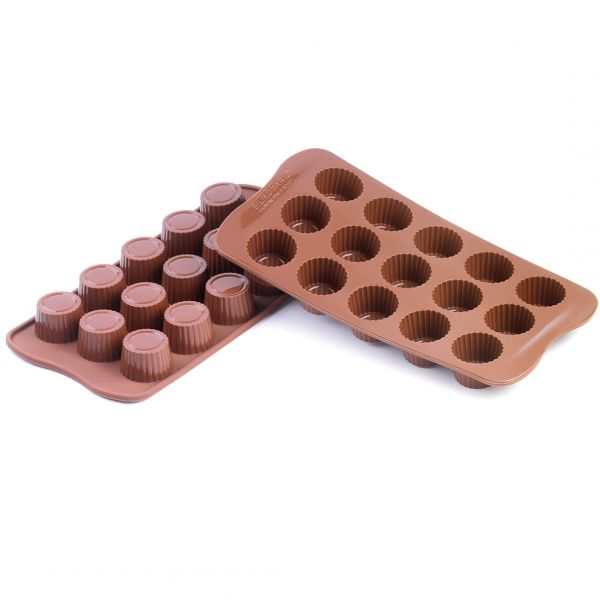 SCG07 Форма  силіконова для шоколаду "праліне" 30х18,5 мм