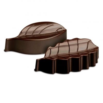 SCG10 Форма силіконова для шоколаду "листочки" 51х23х14,5 мм