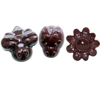 SCG24 Форма силіконова для шоколаду "Весна" 36х26 mm, h 15 mm