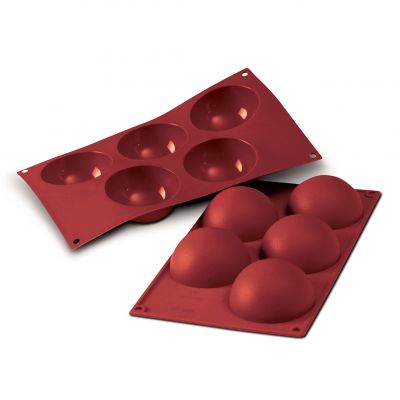 Форма силіконова "напівсфера" 80 мм, h 40 мм