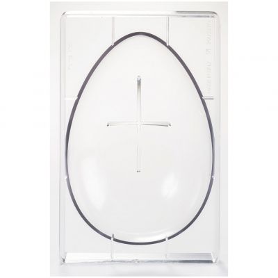 20U227N Форма для модулювання шоколаду "Яйце" 157х227 мм