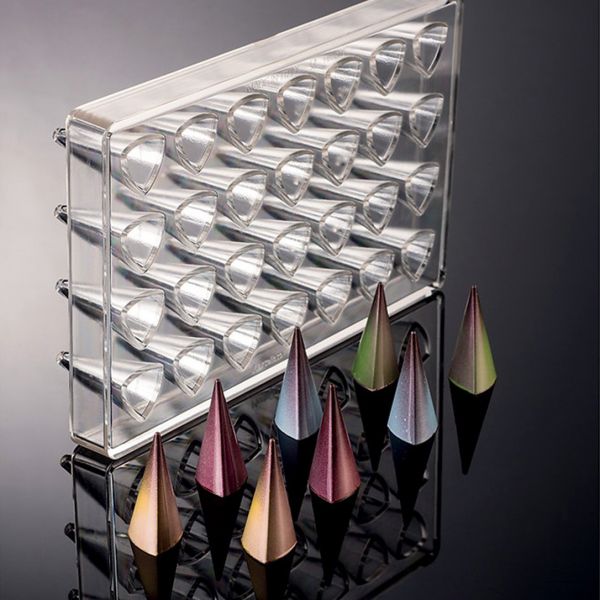 MA4005 Форма для шоколаду Піраміда  25x26 h55 mm