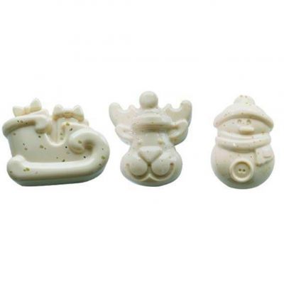 SCG23 Форма силіконова для шоколаду "зима" 33х27х15 мм