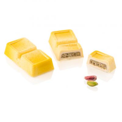 CH022 - KIT BLOCCO B Набір форм для шоколаду 75,5x38 h16,5 мм  (10х38,5 мл)