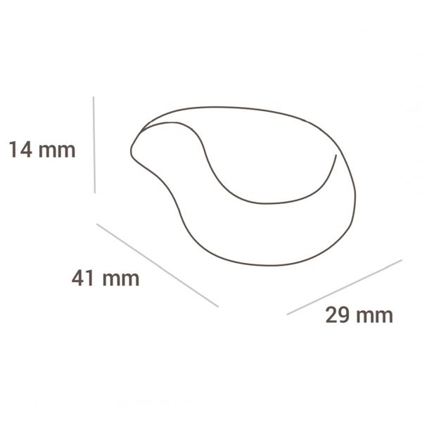 CH007 Форма для шоколаду GOCCIA P 41х29 h14 мм (24 шт.)