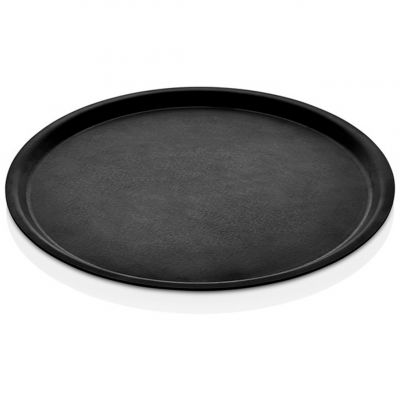 100048.BL Блюдо кругле коричневе d-48 см