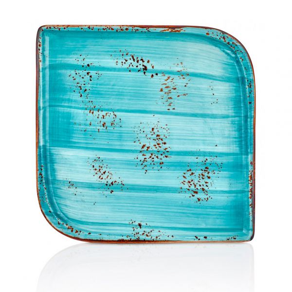 HA-IN-AR-38KR Блюдо квадратне 28х28 см (діагональ 38 см), колір блакитний (Infinity), серія "Harmony